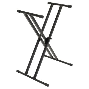Ultimate Support IQ-X-2000 Double-Braced X-Style Keyboard Stand with Memory Lock System