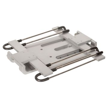 Ultimate Support JS-LPT400 JamStands Series Aluminum Double-tier, Multi-purpose Laptop/DJ Stand Folded
