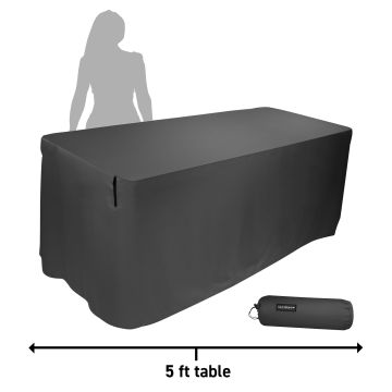 Ultimate Support USDJ-5TCB 5ft Table Cover (Black)