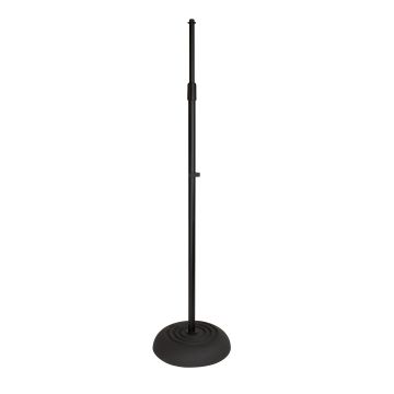 Ultimate Support JS-MCRB100C JamStands Round Based Microphone Stand with Personalized Colored Accent Bands [17633]