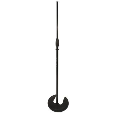 Ultimate Support PRO-R-SB Pro Series Microphone Stand with Patented Quarter-turn Clutch and Oversized Steel Tubing