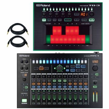 Roland AIRA MX-1 Mix Performer & Roland AIRA TB-3 Touch Bassline Package