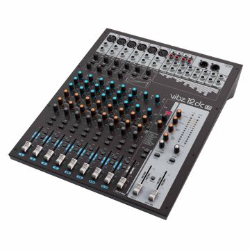 LD Systems VIBZ 12 DC 12 Channel Mixing Console with DFX and Compressor