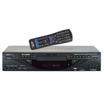 VocoPro DVX-890K Multi-Format Digital Key Control DVD/DivX Player with USB, SD and HDMI