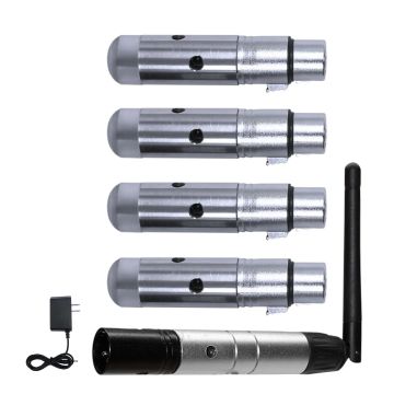 Blizzard Lighting wiCICLE XMIT & Skywire Wireless DMX Transmitter & (4) Receivers Package small image