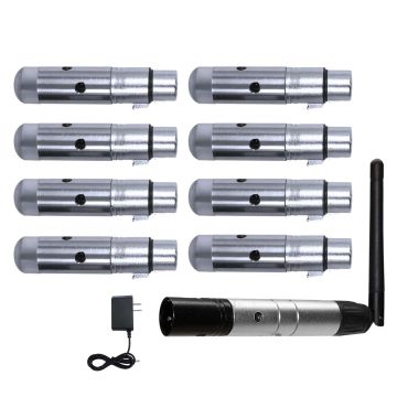 Blizzard Lighting wiCICLE XMIT & Skywire Wireless DMX Transmitter & (8) Receivers Package small image