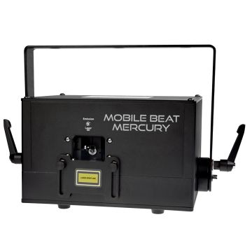 X-Laser Mobile Beat Mercury Laser Projector with Mercury DMX/Console Laser Control System
