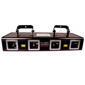 X-Laser Aurora Crimson Quad Aperture 800mW Red Liquid sky & Aerial Effect Laser