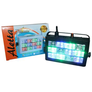 ProX X-724LED Palm Sized Aletta LED Strobe Light RGB 