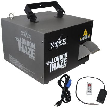 Xstatic X-LH1500 London Haze 1500 Watt Water-Based Haze Machine with Wireless Remote
