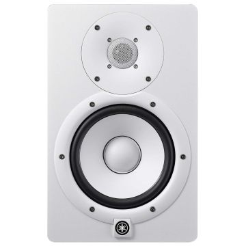 Yamaha HS7W 6.5" Two-Way Bass-Reflex Bi-Amplified Nearfield White Powered Studio Monitor