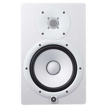 Yamaha HS8W 8" Two-Way Bass-Reflex Bi-Amplified Nearfield White Powered Studio Monitor
