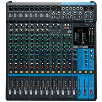 Yamaha MG16XU 16-Input Six Bus DJ Mixer with Effects and USB