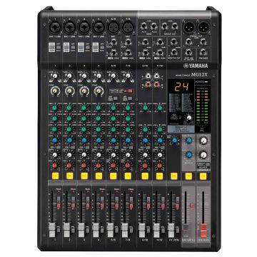Yamaha Pro Audio MG12XCV 12-Input 4 Bus Mixer with Effects