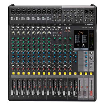 Yamaha Pro Audio MG16XCV 16-Input 4 Bus Mixer with Effects 12 RU