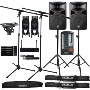 Yamaha STAGEPAS 400BT Powered PA System with Wireless System