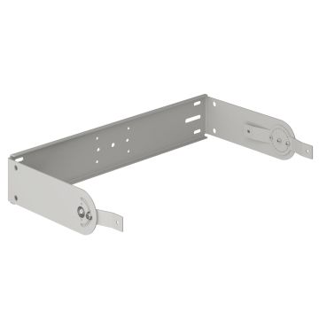 Yamaha UB-DZR15HW White Horizontal U-Bracket for 15" DZR Series Bottom Left