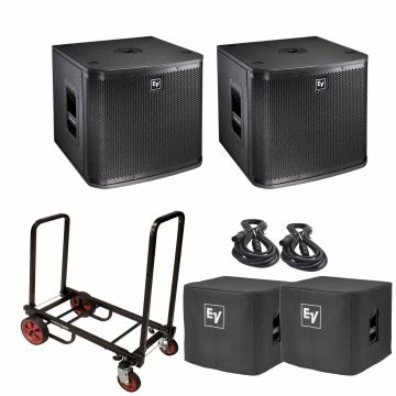 Electro-Voice ZXA1-Sub 12" Powered Subwoofer Duo Package Small Image
