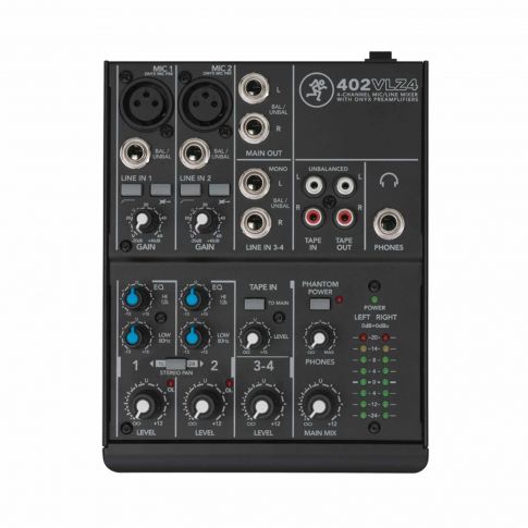 Mackie 402VLZ4 4-channel Ultra Compact Mixer