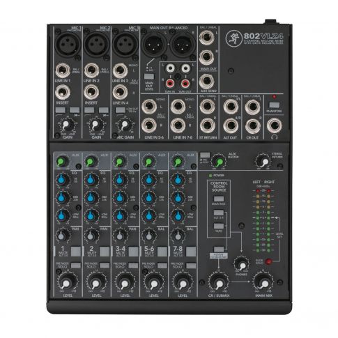 Mackie 802VLZ4 8-Channel Ultra-Compact Mixer