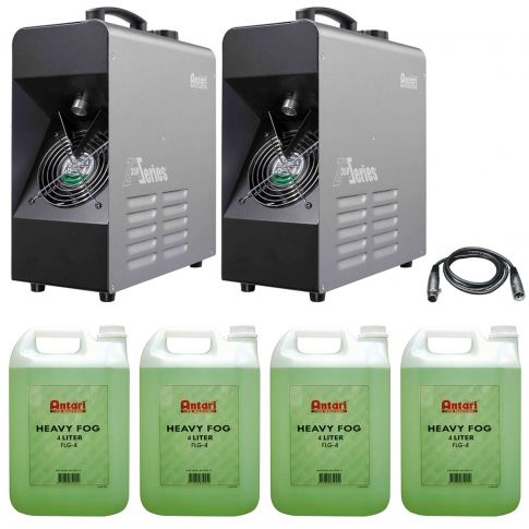(2) Antari Z-350 Fazers with Fog Juice Package