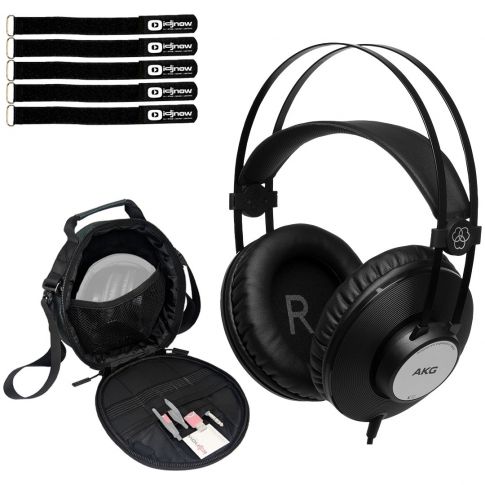 AKG K72 Closed-Back Studio Headphones with Headphone Gear Bag
