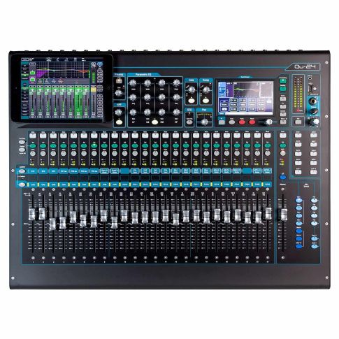 Allen & Heath QU-24 24 Channel 30 IN / 24 OUT Digital Mixer