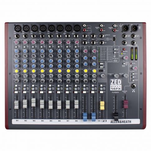 Allen & Heath ZED60-14FX Multipurpose Mixer with FX