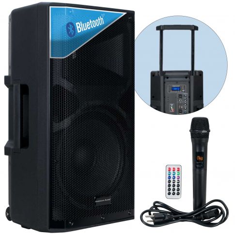 American DJ APX12 GO BT 12" 2-Way Battery Powered Active Loudspeaker Main