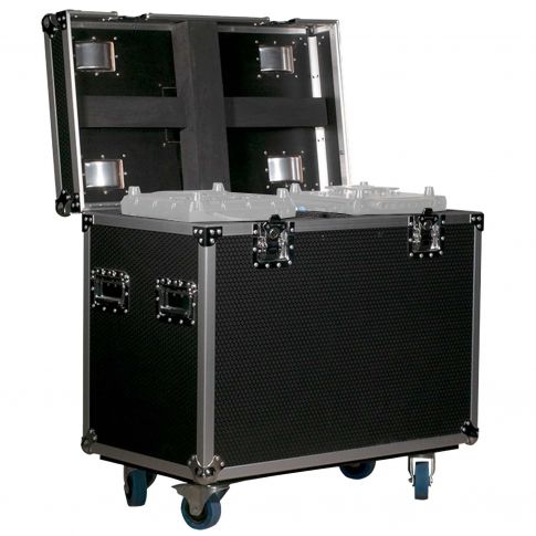 American DJ DRC MHX Dual Road Case - fits (2) ADJ Moving Heads