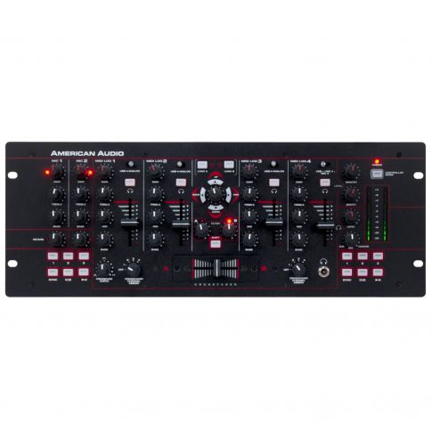 American Audio 19MXR-LTD 19” 4-Channel Mixer / MIDI Controller with Virtual DJ 8 LE