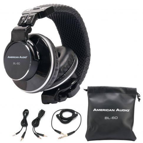 American Audio BL-60 On-Ear Professional Monitoring Headphones