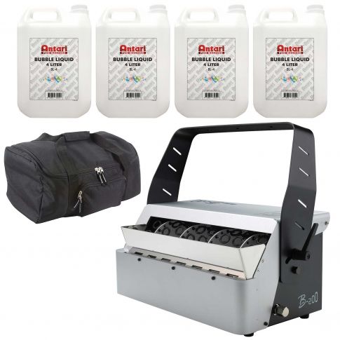 Antari B-200T High Output Machine with 4L Bottles of Bubble Liquid