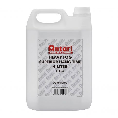 Antari FLH-4 4L Bottle of FLH Heavy Density and Long Hang Time Fog