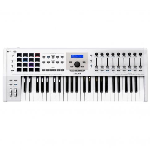 Arturia KeyLab MKII 49-Key MIDI Controller Deluxe in White