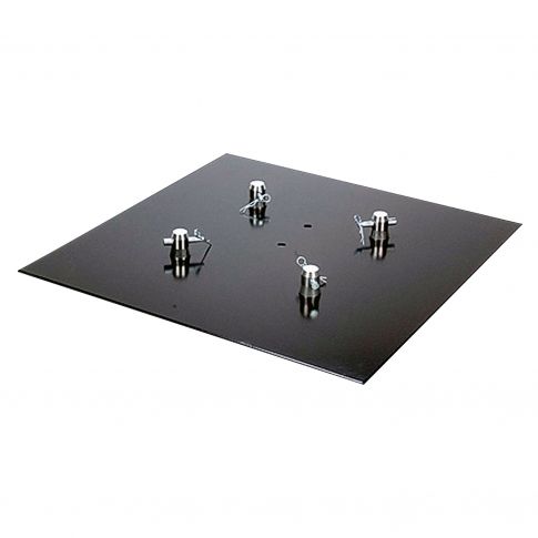 Global Truss Steel Base plate for F33 Triangular or F34 & F44P Square Truss [Base Plate 3X3S]