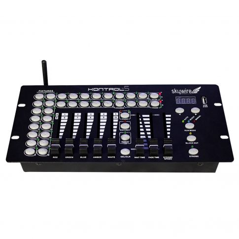 Blizzard Lighting Kontrol 5 Skywire Compact DMX Controller with Wireless DMX Transmitter
