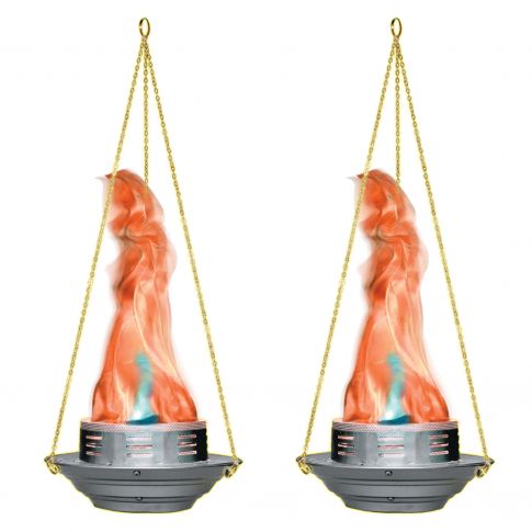 Chauvet DJ BOB LED Simulated Flame Effect light 2 Pack