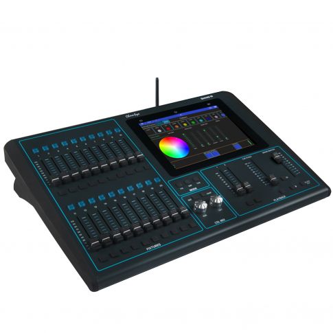 ChamSys QuickQ 10 Console DMX512 Output Port Left Front Angle View