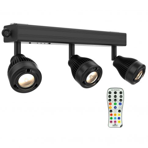 Chauvet DJ EZ Bar Battery-Powered Light Bar with 3 Independent Pin Spots