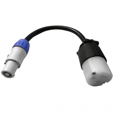 Chauvet DJ PLPK6IN PowerKon to Edison Adaptor