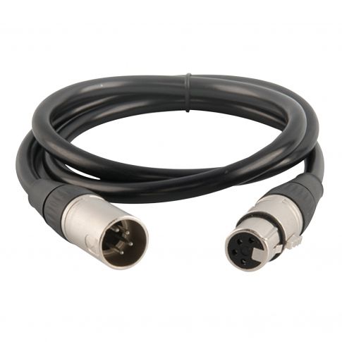 Chauvet Professional 4PINEXT5FT 5FT Unshielded 4-pin XLR Extension Cable for Epix Tour Series