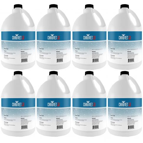 Chauvet DJ SJU Snow Fluid (8 Gallons Package)