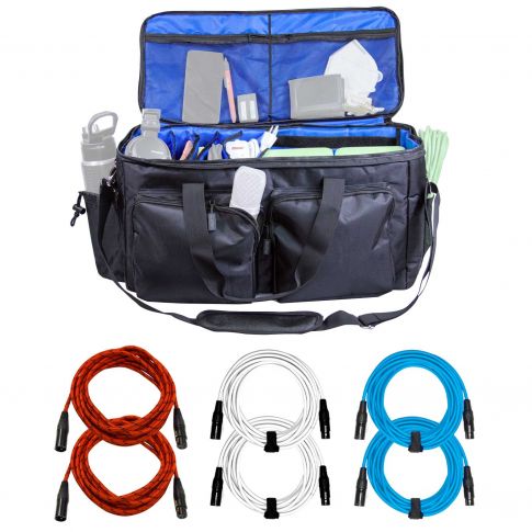 Clutch CL-CADDY200 Utility Bag with Red, White, & Blue Cables