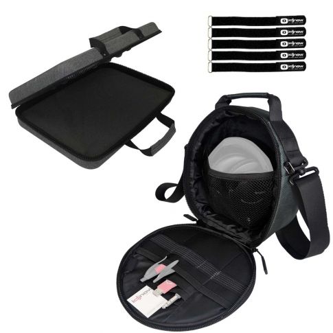 Clutch CL-HPB007 Headphone Gear Bag with 17" x 11" x 3" EVA Case