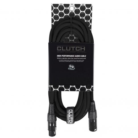 Clutch Sure-Fit 10' XLR Female to XLR Male Microphone / Speaker Cable