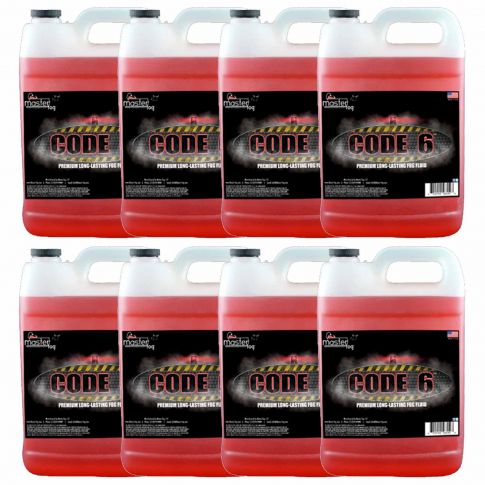 Master Fog Code 6 Fog Fluid - 8 Gallons 