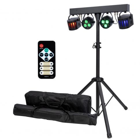 ColorKey CKU-3020 PartyBar GO Compact Powered Lighting Package