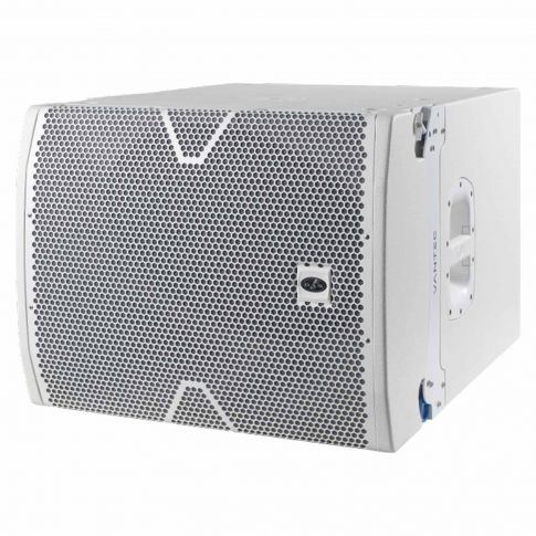 DAS Vantec 118A-W Active 18" High-Output Subwoofer in White