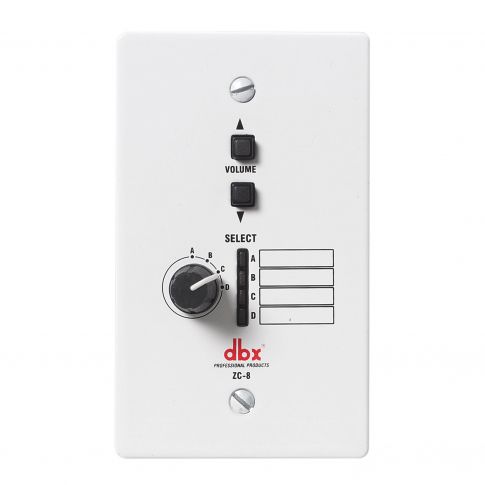 DBX ZC-8 Wall-Mounted Zone Controller